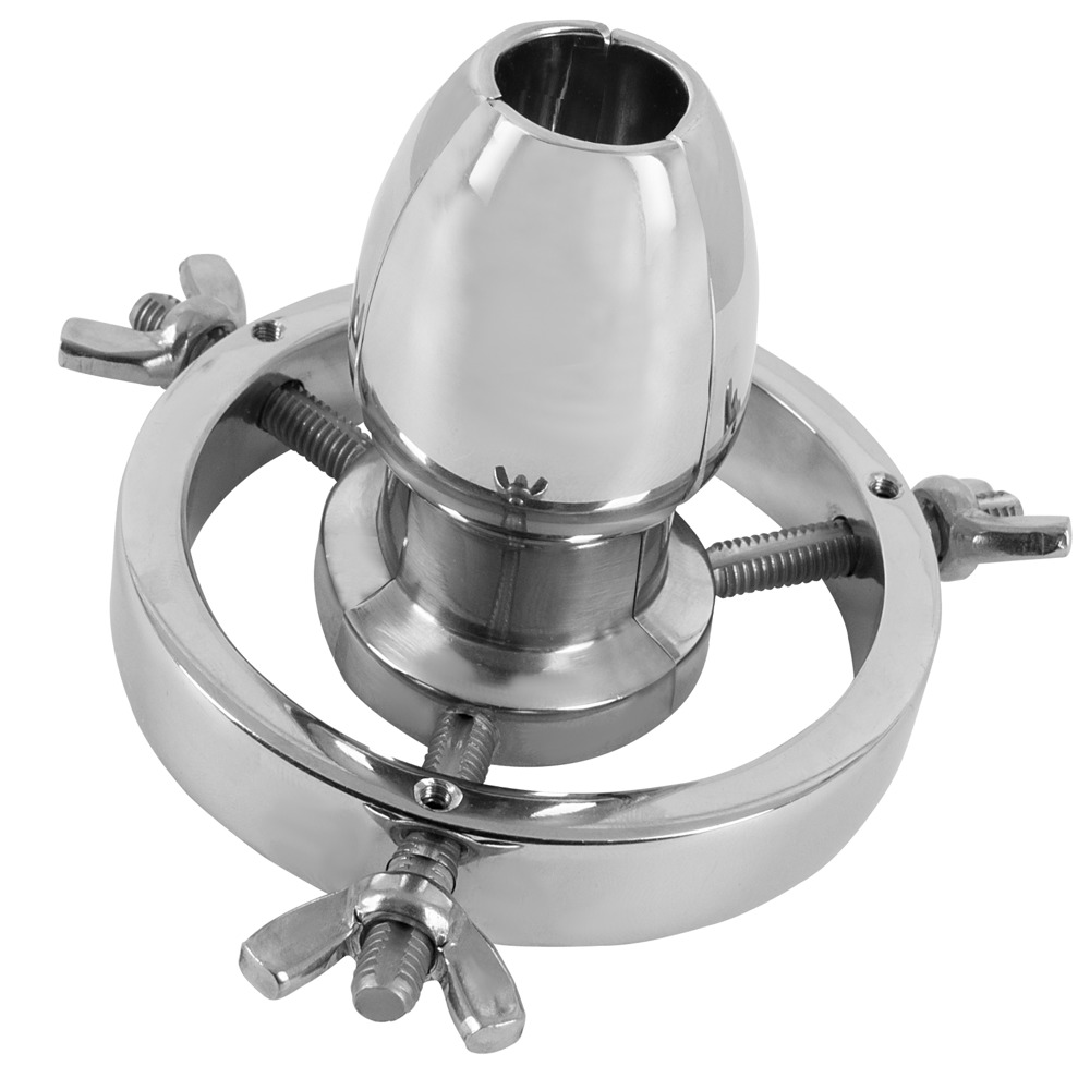 Analplug "Anal Spreader" af rustfrit stål, hul