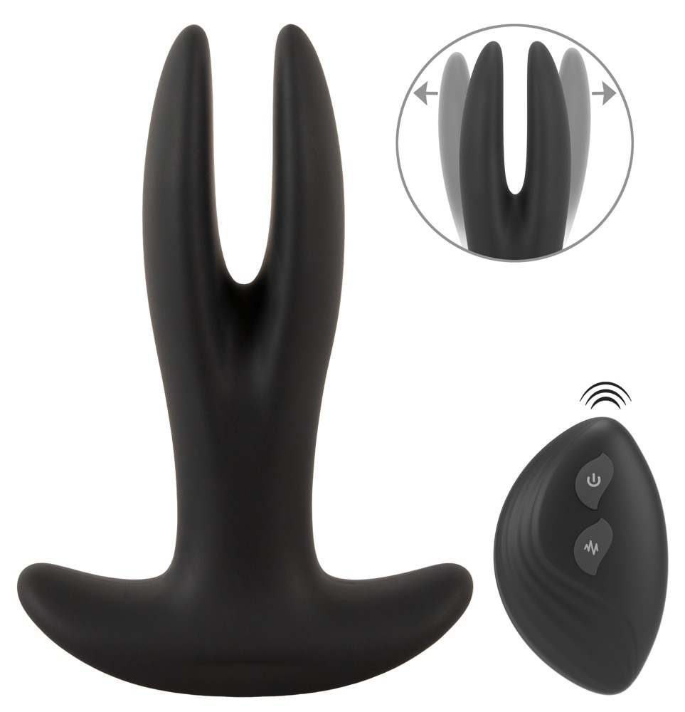 Anal vibrator med automatisk spredefunktion