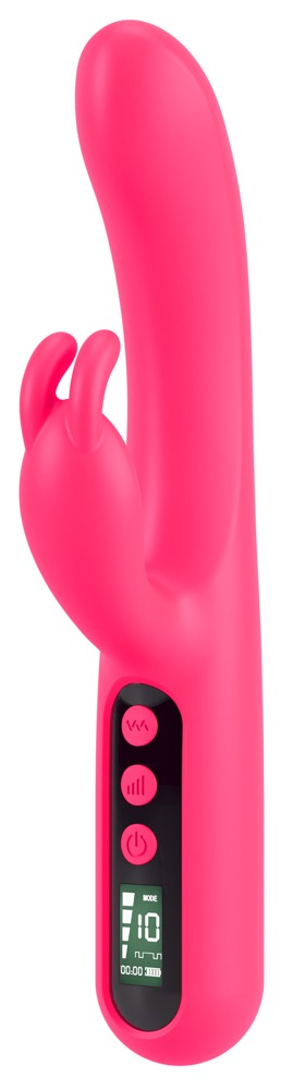 Rabbit-vibrator "Pink Sunset" med digitalt display