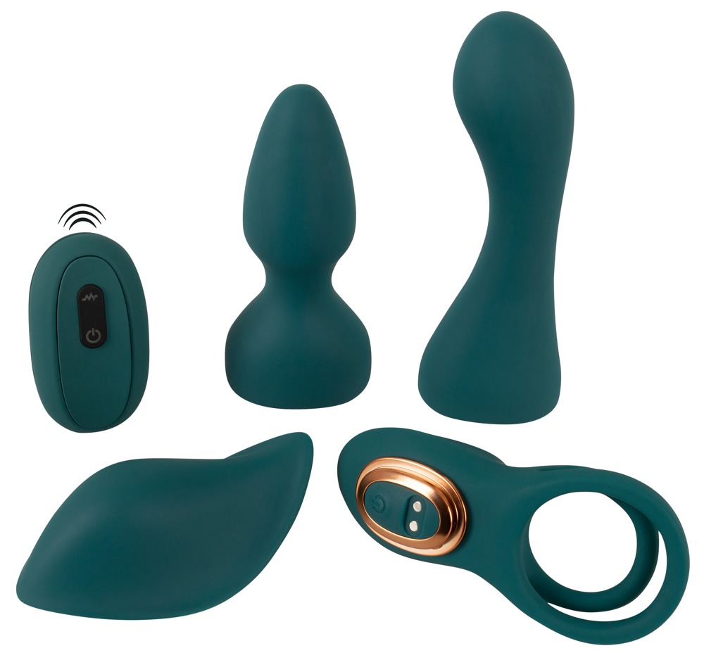 RC Mini Vibrator with 4 Attachments