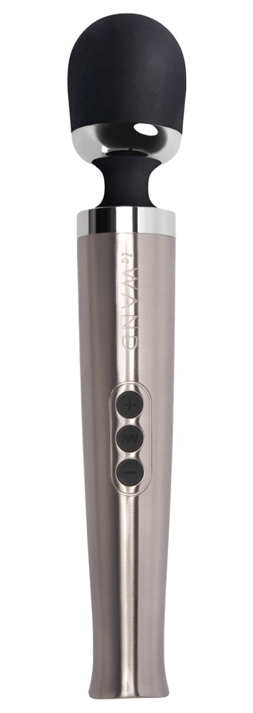 Massagestav "Die Cast Rechargeableâ med 20 vibrationstilstande i 10 intensiteter