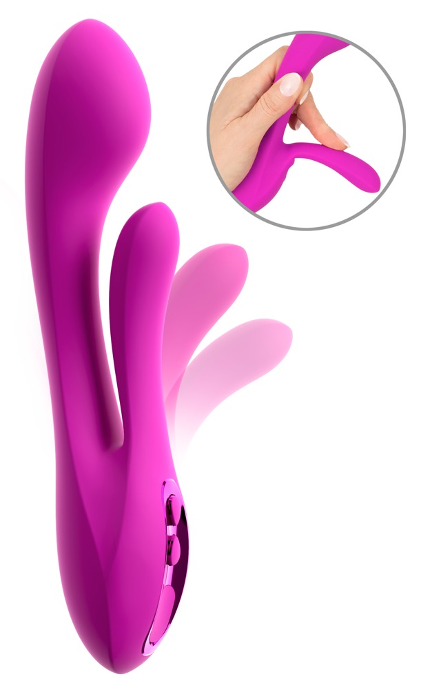 Dobbeltvibrator “Flexible Function be Tempting” med 2 x 10 vibrationsindstillinger